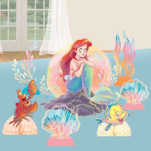 The Little Mermaid Table Decorating Kit - Click Image to Close